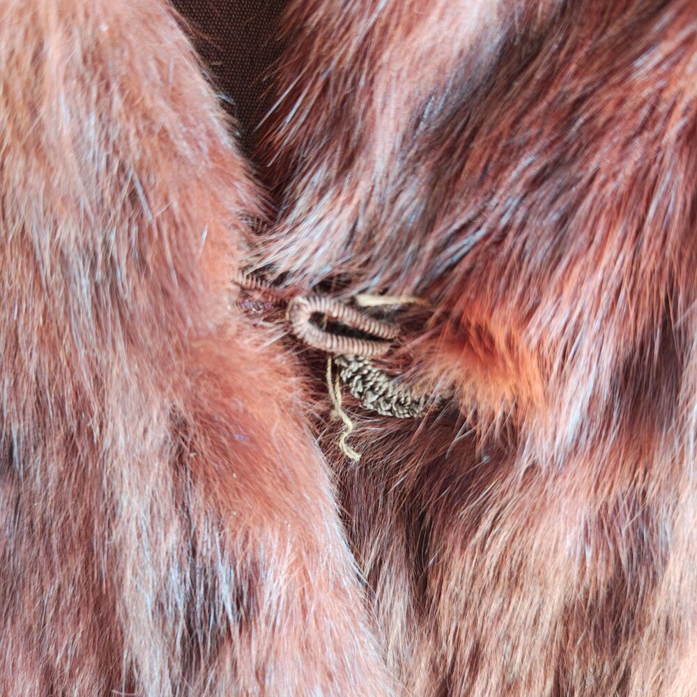 Vintage Mink Fur Cape - Picture 10 of 15